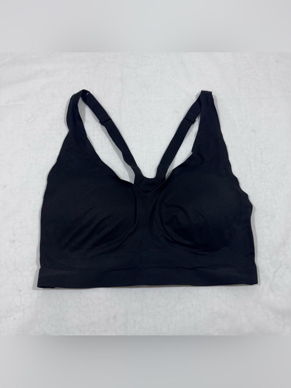 Soma Enbliss Racerback Bralette Bra Size large Black